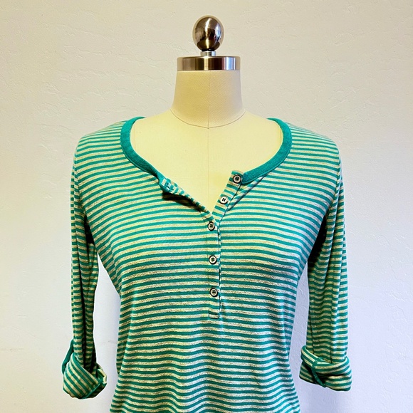 Splendid Striped Long Sleeve Shirt - Picture 1 of 5